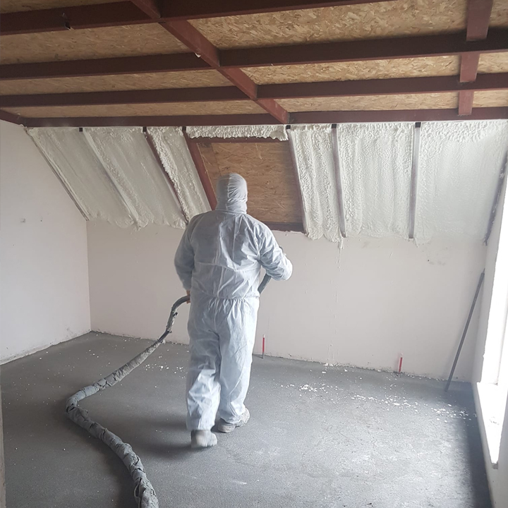 Püskürtme Poliüretan Isı İzolasyonu